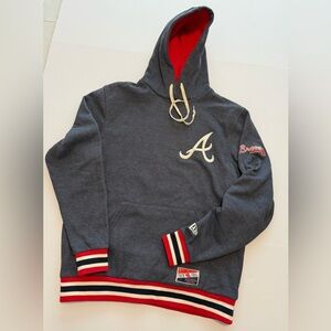 NWOT Men’s New Era Atlanta Braves Hoddie, Size Medium